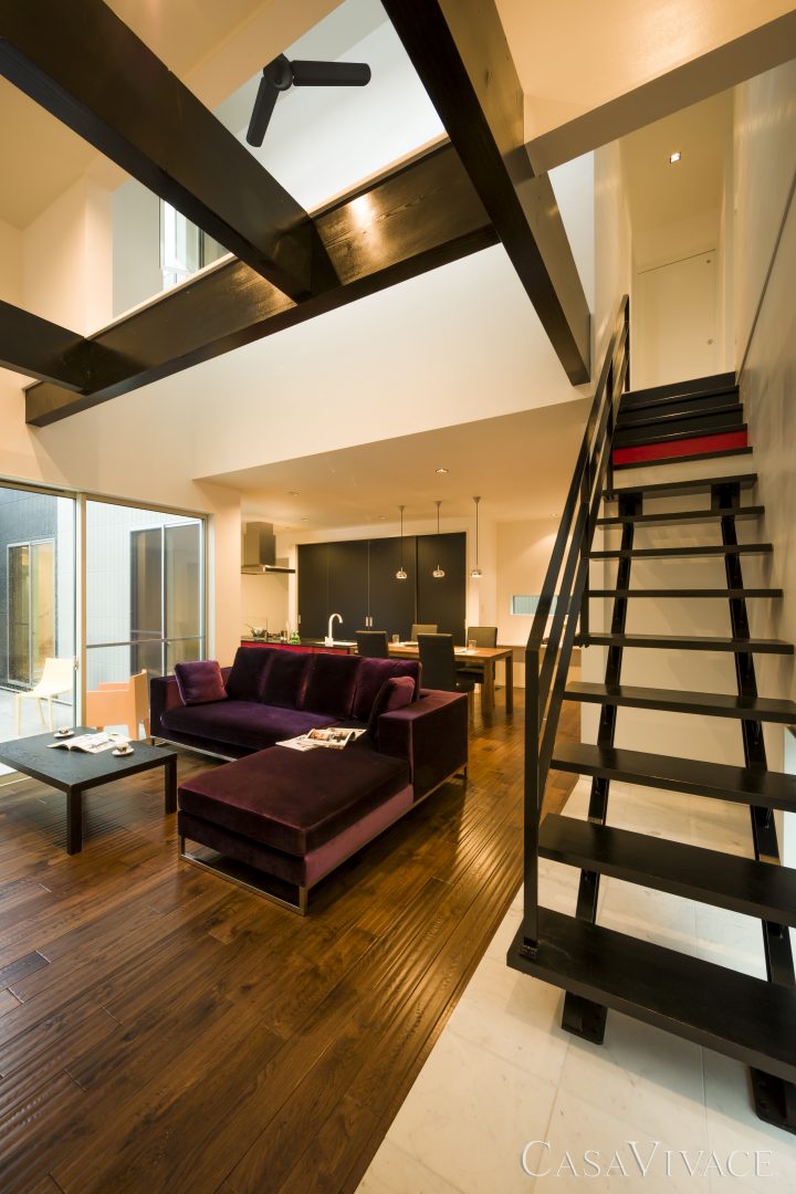 リビング・階段